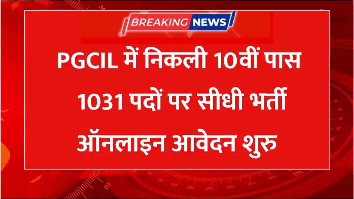 PGCIL Vacancy 2024