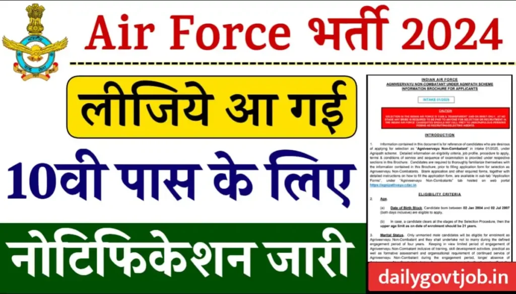 Airforce Recruitment 2024