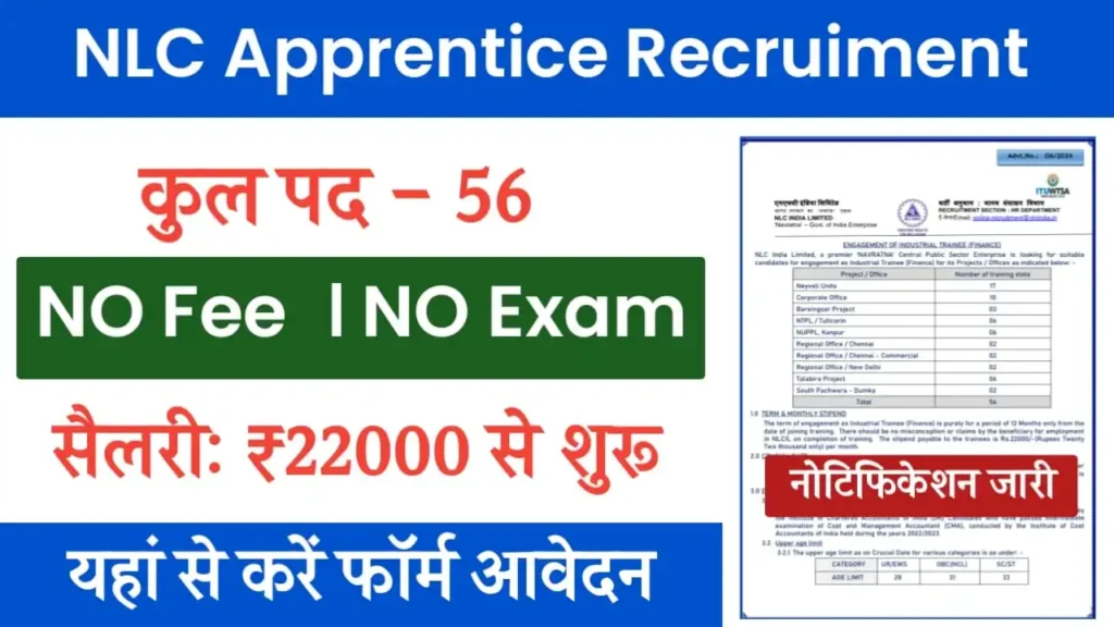 NLC Recruitment 2024