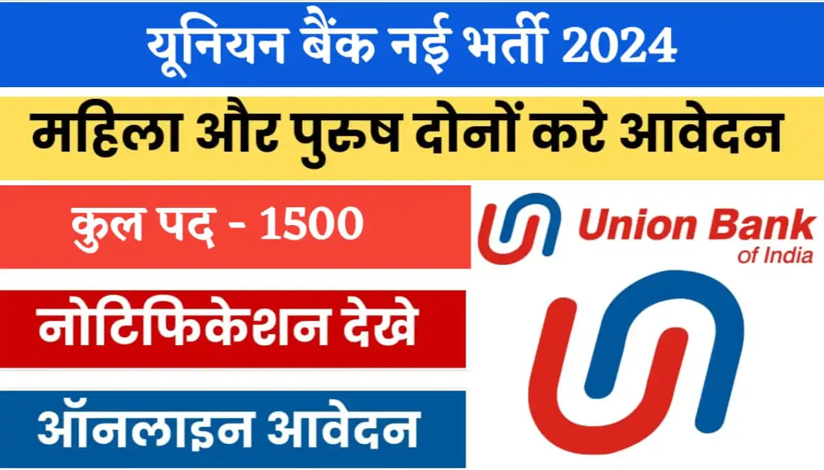Union Bank of India Recruitment 2024