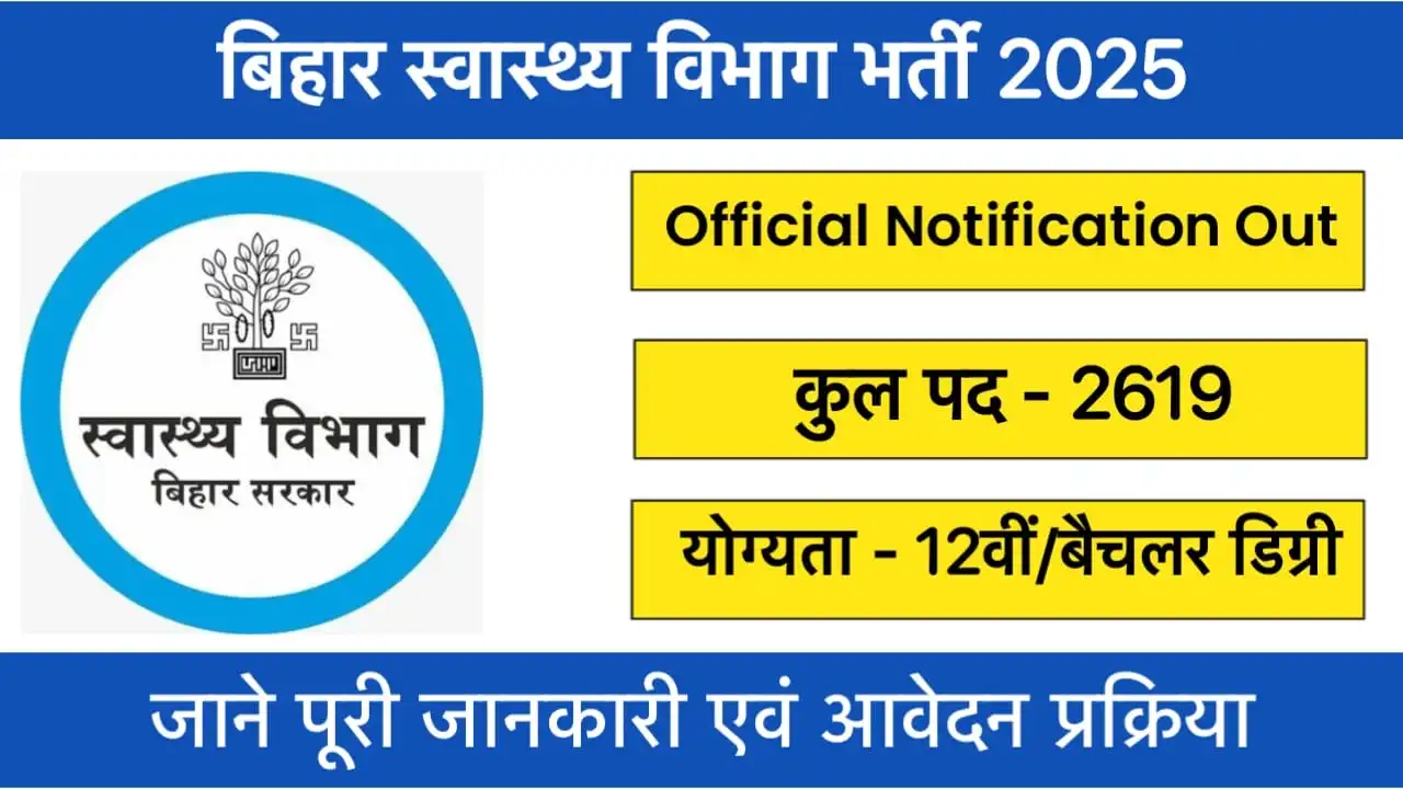Bihar CHO Vacancy 2025