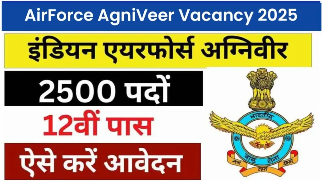 Airforce Agniveer Vacancy 2025