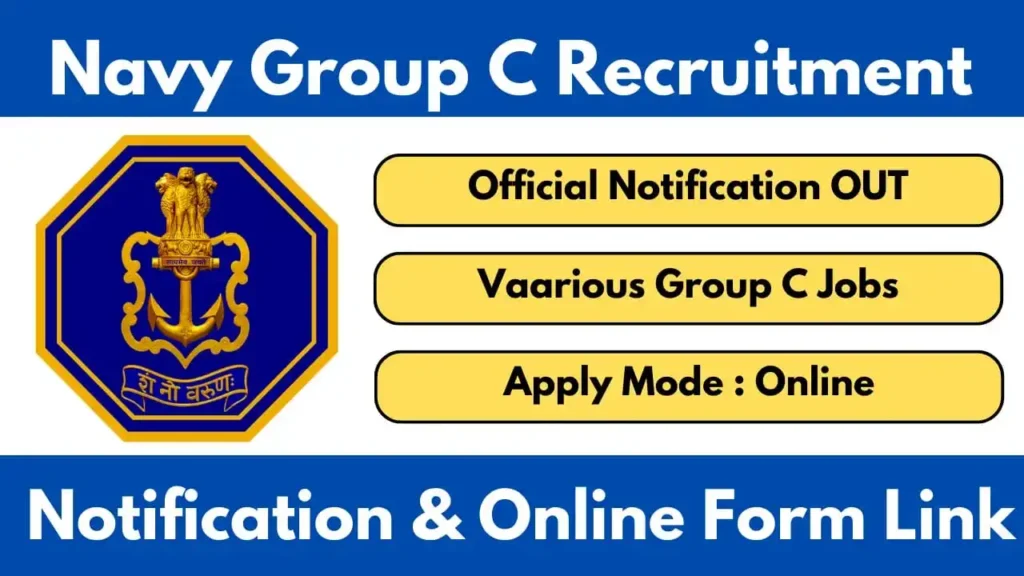 Indian Navy Group C Vacancy 2025