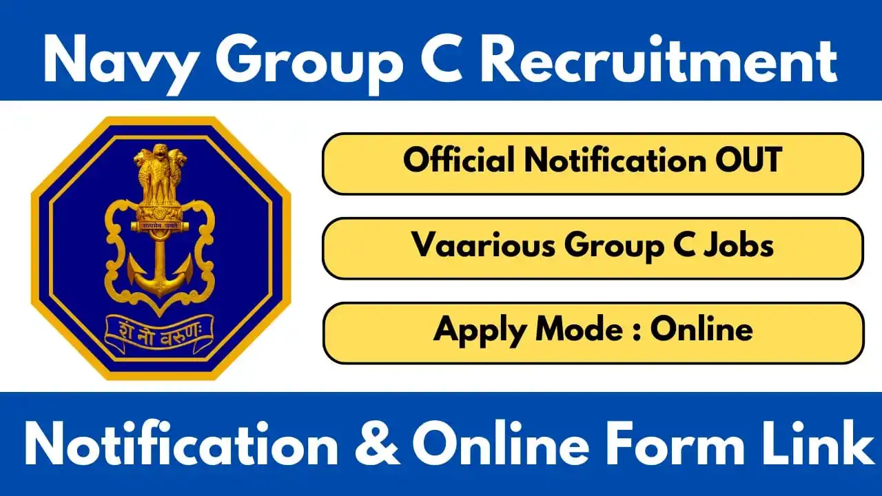 Indian Navy Group C Vacancy 2025